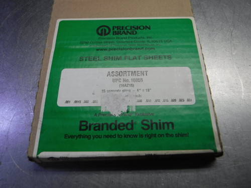Precision Brand .001-.031" Low Carbon Steel Shim Assortment Kit 16955 (LOC1868D)