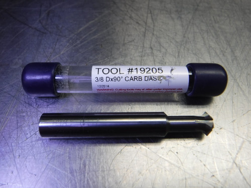Harvey Tool 3/8" 90 Deg Carbide Double Angle Cutter 3/8" Shank 19205 (LOC1968A)