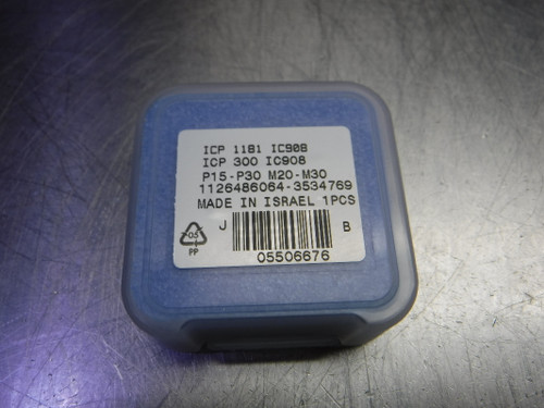 Iscar 1.181" (30mm) Carbide Drill Tip QTY1 ICP 1181 / ICP 300 IC908 (LOC1109A)