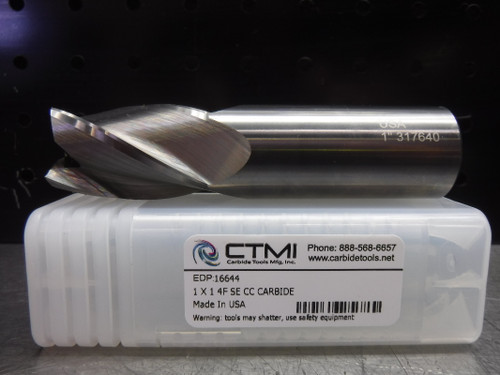 CTMI 1" Carbide Endmill 4 Flute 1 x 1 4F SE CC (LOC2739A)