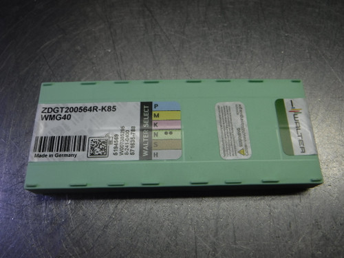 Walter Carbide Milling Inserts QTY10 ZDGT150416R-K85 WMG40