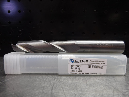 CTMI 3/4" Carbide Endmill 2 Flute 3/4" 2F SE (LOC2795B)