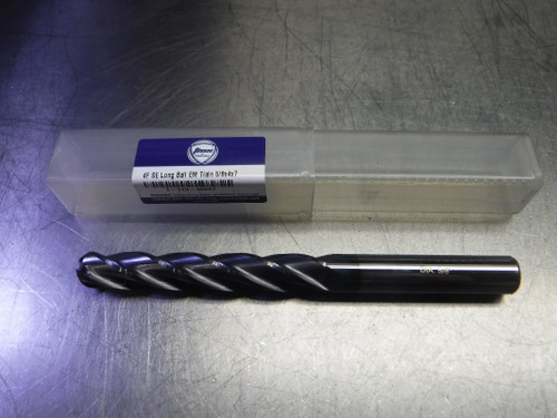 ToolMex 5/8" 4 Flute Carbide Ballnose Endmill 5/8" Shank 1-113-40627 (LOC2710A)