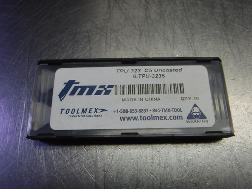 ToolMex Carbide Inserts QTY10 TPU 323 C5 / 6-TPU-3235 (LOC3060A)