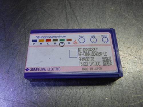 Sumitomo PCD Turning Insert QTY1 NF-DNMX432LD/NF-DNMX150408N-LD DA1000 (LOC683A)