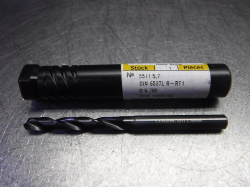 Guhring 5.70mm Coolant Thru Carbide Drill 6mm Shank 9055110057000 (LOC712)