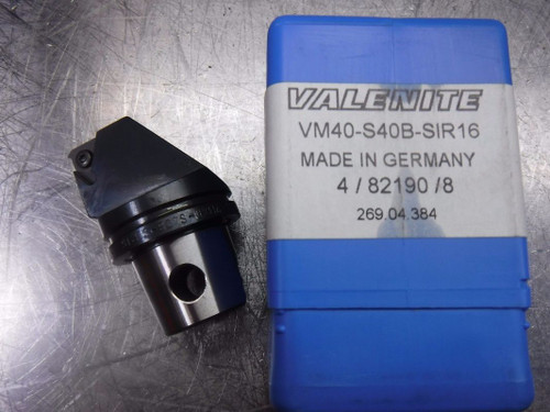 Valenite KM40 Indexable Turning Head VM40 S40B SIR 16 (LOC483A)