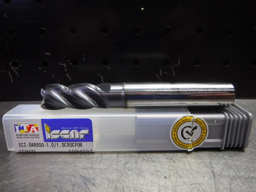 Iscar CHATTERFREE 1/2" Carbide Endmill ECI-E4R500-1.0/1.5C50CF06 (LOC1818C)