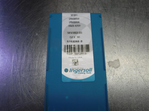 Ingersoll Carbide Milling Inserts QTY10 DPM436R045 IN2530 (LOC1285A)