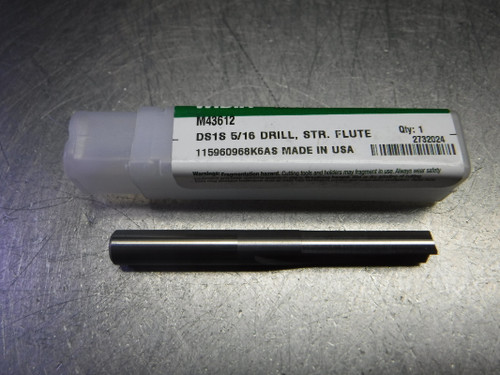 Widia/Metal Removal 5/16" Straight Flute Carbide Drill M43612 (LOC1058B)