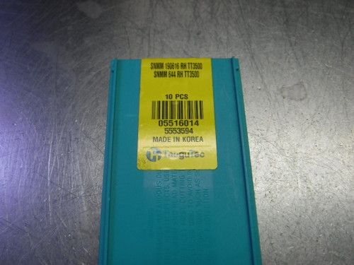 TaeguTec Carbide Inserts QTY10 SNMM 644 RH / SNMM 190616 RH TT3500 (LOC1029B)