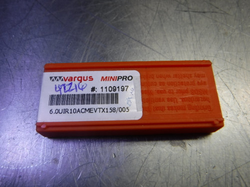 Vargus Minipro Carbide Threading Inserts QTY10 6.0UIR10ACMEVTX158/005 (LOC1060A)