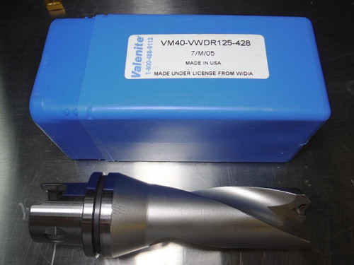 Valenite KM40 1.25" indexable Drill KM40 VWDR 125 428 (LOC1363C)