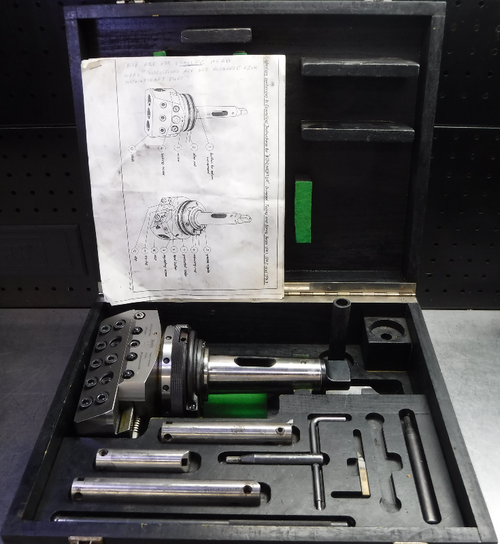 Wohlhaupter Universal Boring Head w/ Morse Taper #5 Shank UPA5-S6 (LOC1307B)