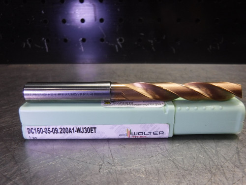 Walter 9.2mm Carbide Drill Coolant Thru DC160-05-09.200A1-WJ30ET (LOC1844B)