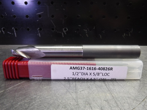 Melin 1/2" Carbide Endmill 0.130 Radius 2 Flute AMG37-1616-40826R (LOC3679)