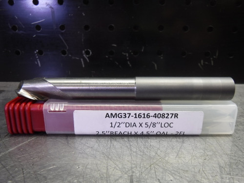 Melin 1/2" Carbide Endmill 0.190 Radius 2 Flute AMG37-1616-40827R (LOC3679)