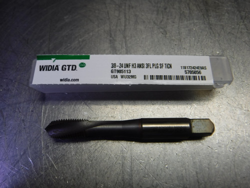 Widia/GTD 3/8-24 UNF H3 3 flute HSS Plug Tap GT905113 (LOC3295)
