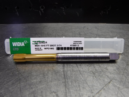 Widia HSS-E-PM M8 X 1.00 Form Thread - Semi Bottom Tap GT225024 W931MG (LOC3691)