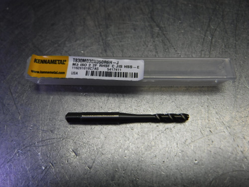 Kennametal M3 ISO2 2 Flute HSS Tap T830M030X050R6H-J (LOC3299)