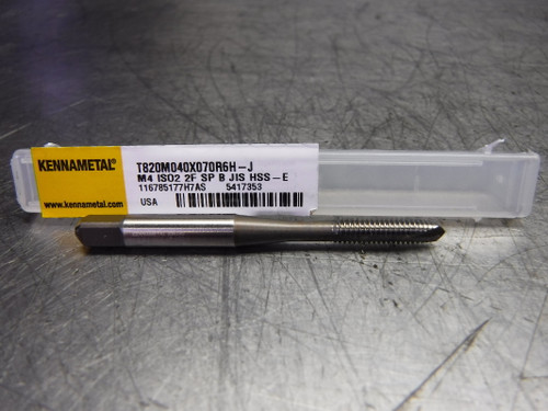 Kennametal HSS-E M4 ISO2 SP B JIS Tap 2 Flute T820M040X070R6H-J (LOC3693A)