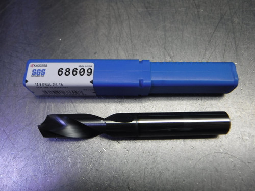 SGS 13.80mm 2 Flute Carbide Machine Drill 13.80mm Shank 68609 (LOC3306)