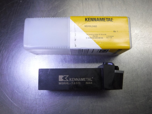 Kennametal 1.5" x 1.5" Indexable Steel Lathe Tool Holder MSRNL246D (LOC3321)