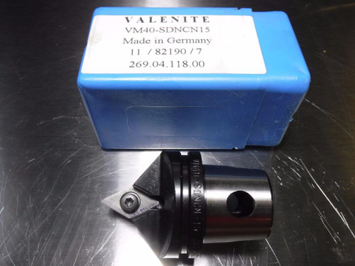 Valenite KM40 Indexable Turning Head VM40 SDNCN 15 (LOC513B)