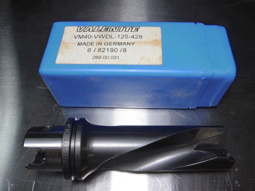 Valenite KM40 1.25" indexable Drill KM40 VWDL 125 428 (LOC1379A)