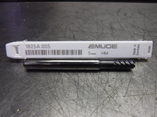 Emuge Hard-Cut 5mm Solid Carbide Endmill 6 Flute 1825A.005 (LOC3699)