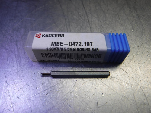 Kyocera 1.20mm Carbide Boring Bar 3mm Shank MBE-0472.197 (LOC3375)