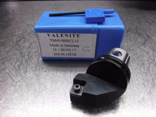 Valenite VM / KM 40 Indexable Turning Head VM40 SSRCL12 (LOC543A)