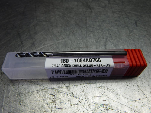 Kyocera 7/64" Carbide Orion Drill 1/8" Shank 160-1094AG766 (LOC3638A)