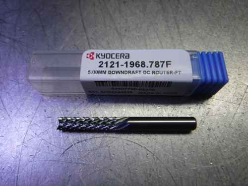 Kyocera 5mm Carbide DownDraft Carbide Router Endmill 2121-1968.787F (LOC3338A)