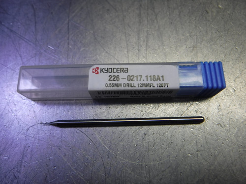 Kyocera 7/32" Carbide Drill 3mm Shank 226-0217.118A1 (LOC3338A)