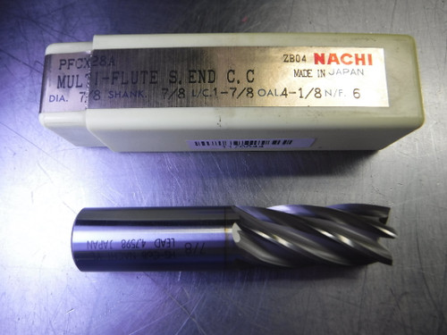 Nachi 7/8" 6 Flute Cobalt Endmill 7/8" Shank PFCX28-A 6211X 7/8 (LOC3404)