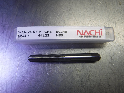 Nachi 5/16-24 NF GH3,4 Flute HSS Plug Tap 5/16-24 NF P GH3/L911/64123 (LOC3420)