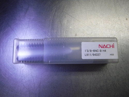 Nachi 1.375" -6NC H4,4 Flute HSS Bottom Tap 1'3/8-6NC B H4/L911/64337 (LOC3423A)