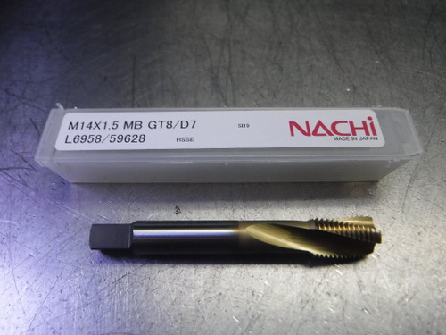 Nachi M14 x 1.5 3 Flute HSS M Bottom Tap M14x1.5 MB GT8/D7 (LOC3425)