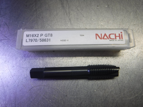 Nachi M16 x 2 GT8 HSS 3 Flute Plug Tap M16x2 P GT8/L7970/58631 (LOC3425)