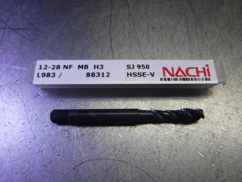 Nachi 12/28 NF H3 3 Flute HSS M Bottom Tap 12-28 NF MB H3/L983/88312 (LOC3426)