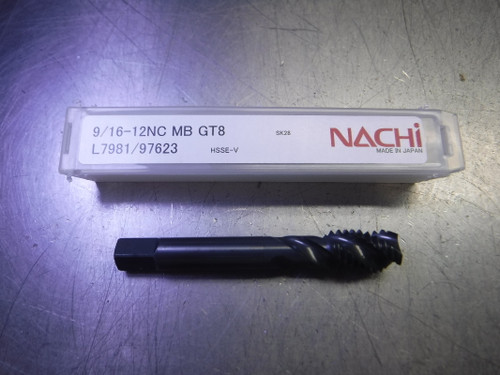 Nachi 9/16-12NC GT8 3 Flute HSS M Bottom Tap 9/16-12NCMBGT8/L7981/97623 (LOC3426)