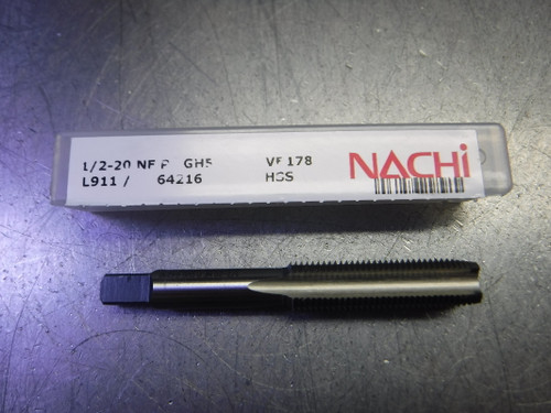 Nachi 1/2-20NF GH5,4 Flute HSS Plug Tap 1/2-20NF P GH5/L911/64216 (LOC3428A)