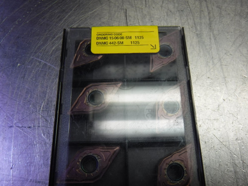 Sandvik Carbide Inserts QTY10 DNMG442-SM / DNMG15 06 08-SM 1125 (LOC2753B) Sandvik Carbide Inserts QTY10 DNMG442-SM / DNMG15 06 08-SM 1125 (LOC2753B)