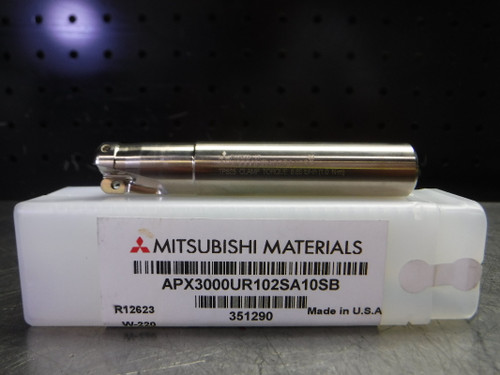 Mitsubishi 5/8" Indexable Endmill 5/8" Shank APX3000UR102SA10SB (LOC3626)