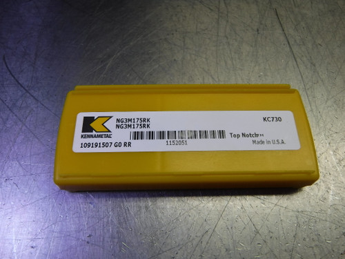 Kennametal Carbide Threading/Grooving Inserts QTY5 NG3M175RK KC730 (LOC348B)