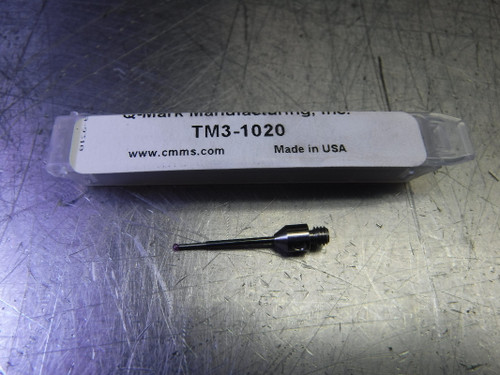 Q-Mark M3 Stylus 1.0mm Ruby Ball Carbide Stem TM3-1020 (LOC1882A)