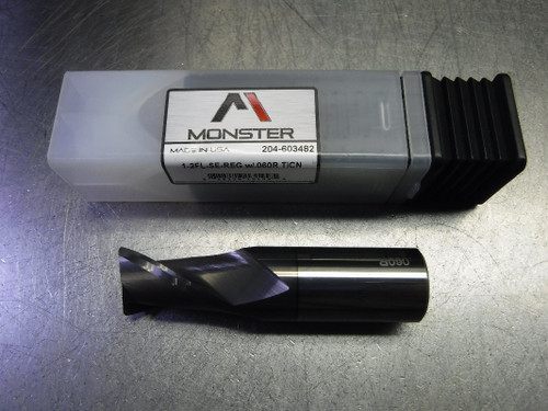 Monster 1" 2 Flute Carbide Endmill 1" Shank .060" R 204-603482 (LOC1878A)