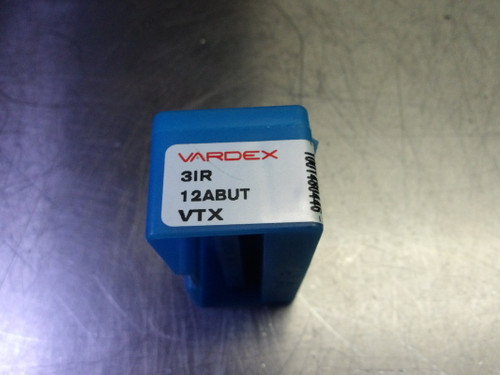Vargus Carbide Threading Inserts QTY10 3IR 12ABUT VTX (LOC1307B)