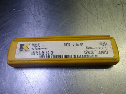 Kennametal Carbide Turning Inserts QTY5 TNMS331/TNMS 16 04 04 KC850 (LOC3618B)